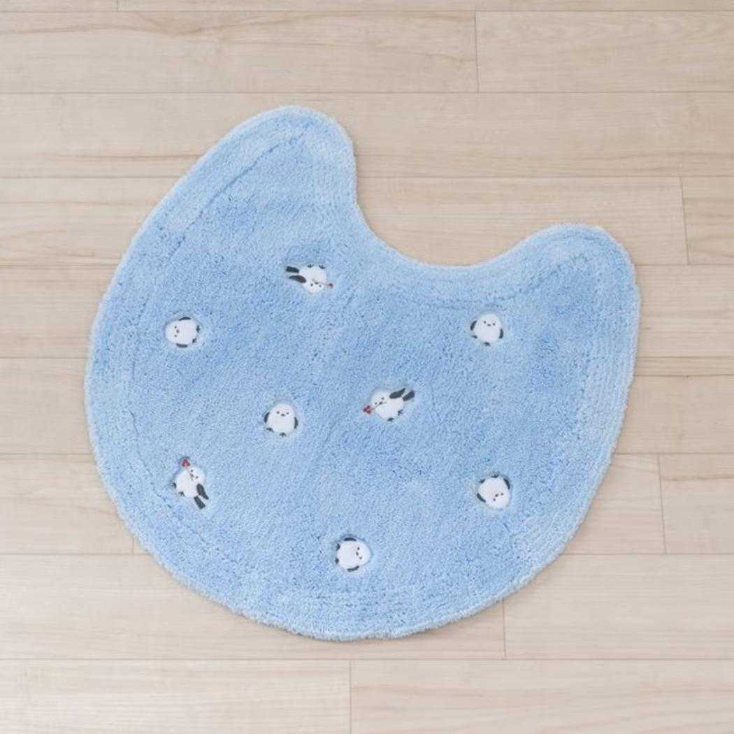 プチシマエナガちゃん トイレ用品 トイレグッズ ブルー トイレマット センコー