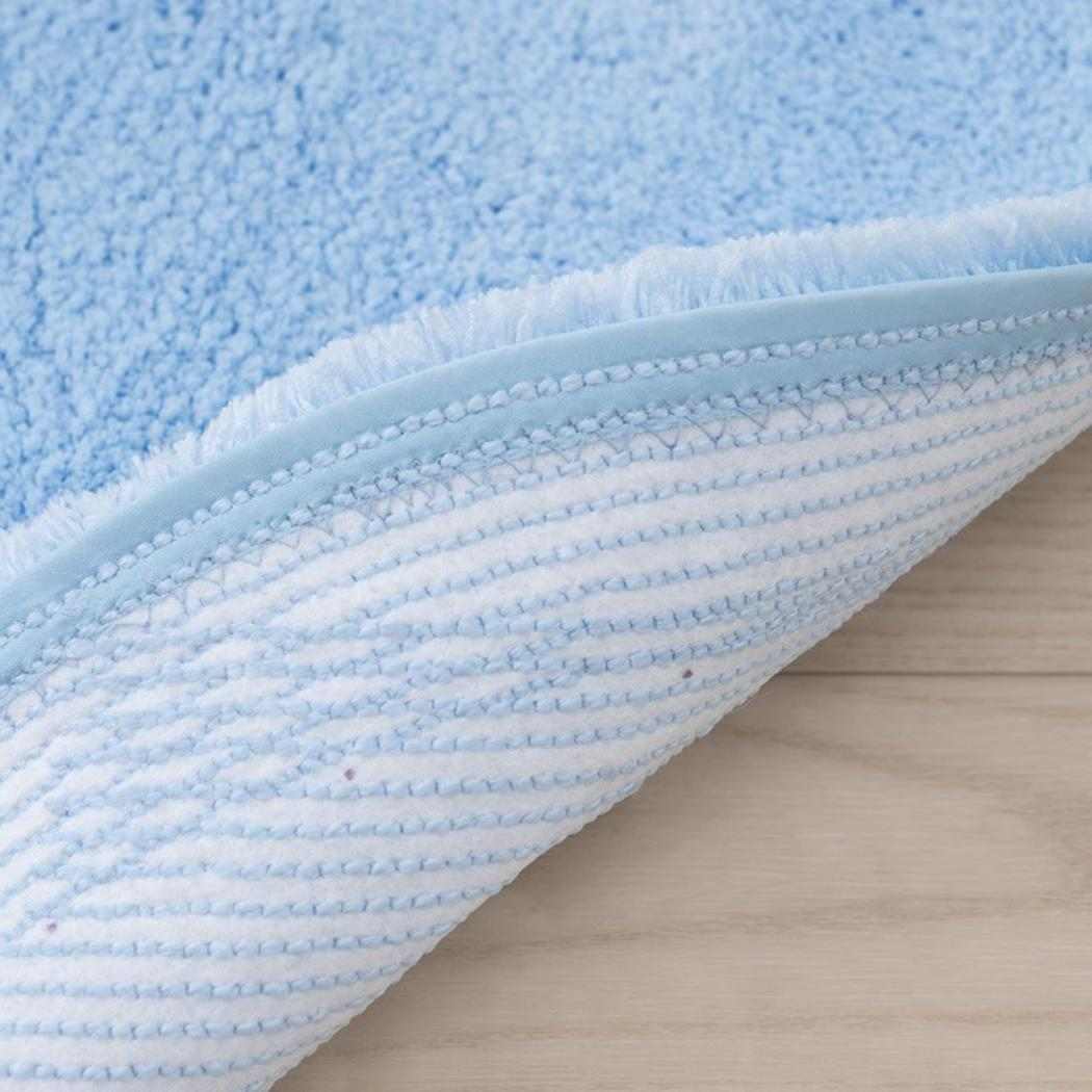 プチシマエナガちゃん トイレ用品 トイレグッズ ブルー トイレマット センコー
