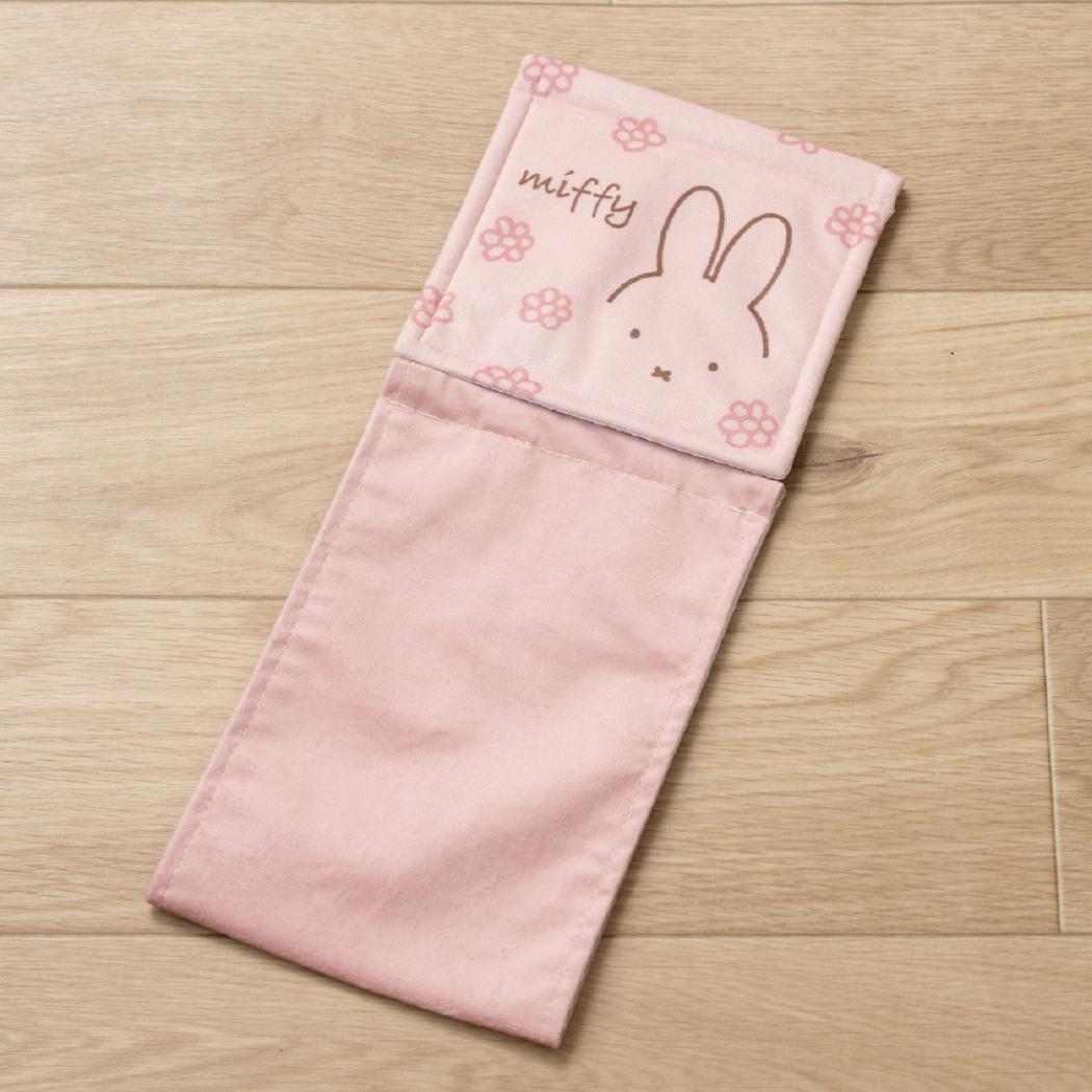 ミッフィー トイレ用品 トイレグッズ ラインフラワー ピンク ペーパーホルダーカバー ディックブルーナ センコー