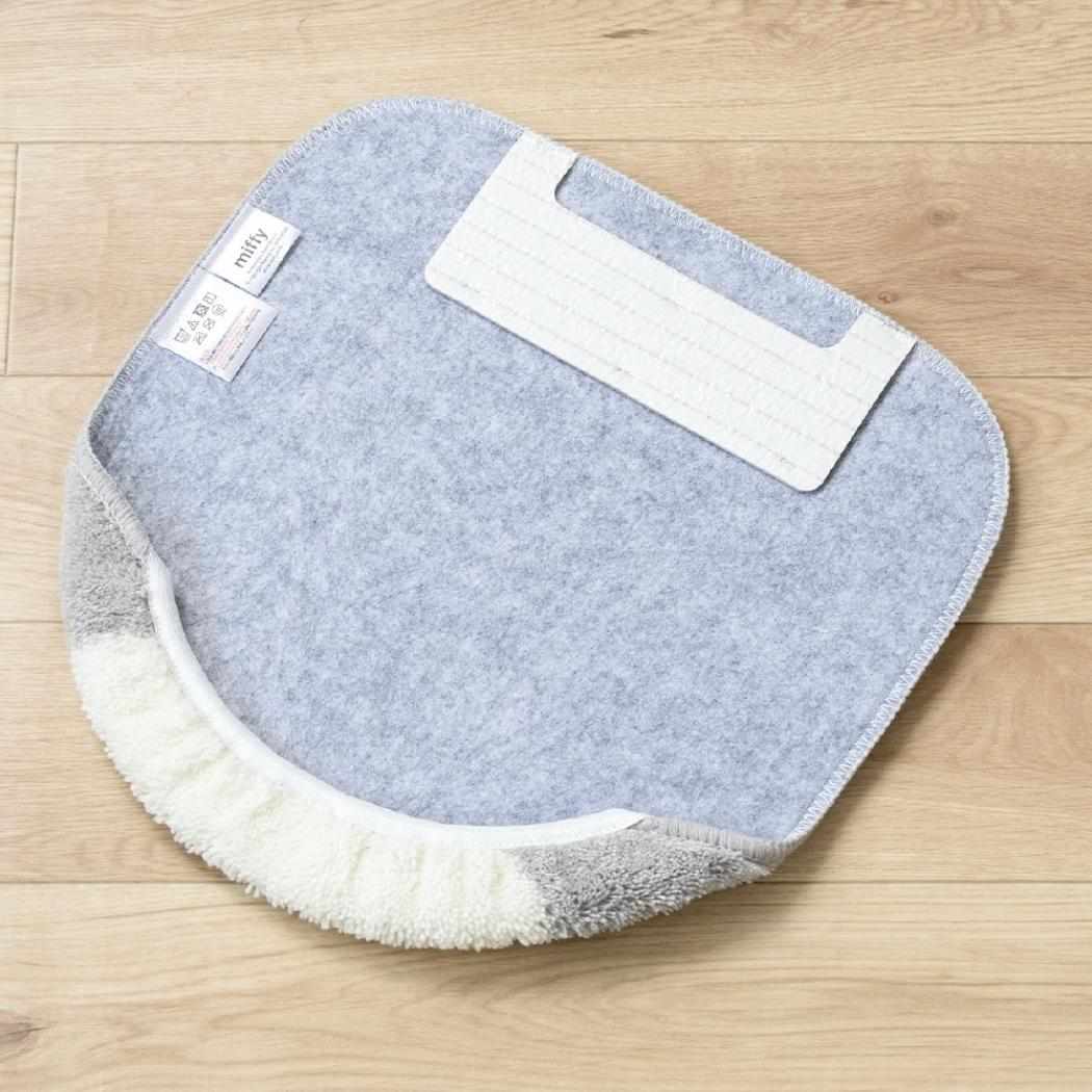 ミッフィー トイレ用品 トイレグッズ カーム グレー 兼用フタカバー ディックブルーナ センコー