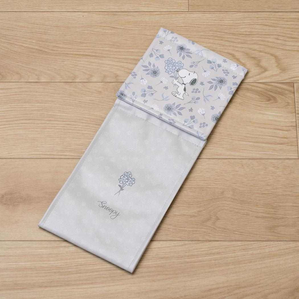 スヌーピー トイレ用品 トイレグッズ ブロッサム グレー ペーパーホルダーカバー ピーナッツ センコー