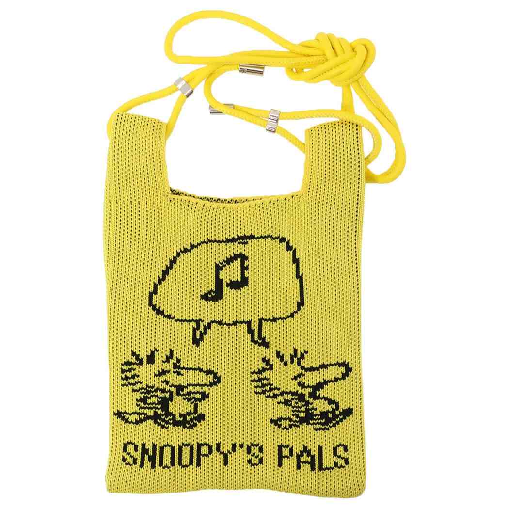スヌーピー ミニショルダーバッグ IP．ベビールー．PEANUTS-8R ミニマムショルダー Woodstock ピーナッツ ルートート baby roo プレゼント キャラクター グッズ メール便可 シネマコレクション