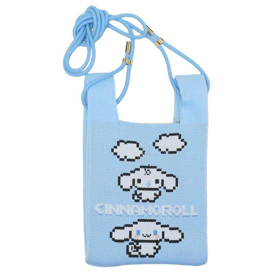 シナモロール ミニショルダーバッグ IP ベビールー ニット調生地ミニショルダー Cinnamoroll サンリオ ルートート プレゼント baby roo キャラクター グッズ メール便可 シネマコレクション