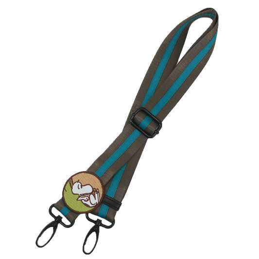 スヌーピー ショルダー紐 IP.WR.Strap.Peanuts-0G ショルダーストラップ Charcoal ピーナッツ ルートート かわいい 使いやすい 便利 キャラクター グッズ メール便可 シネマコレクション
