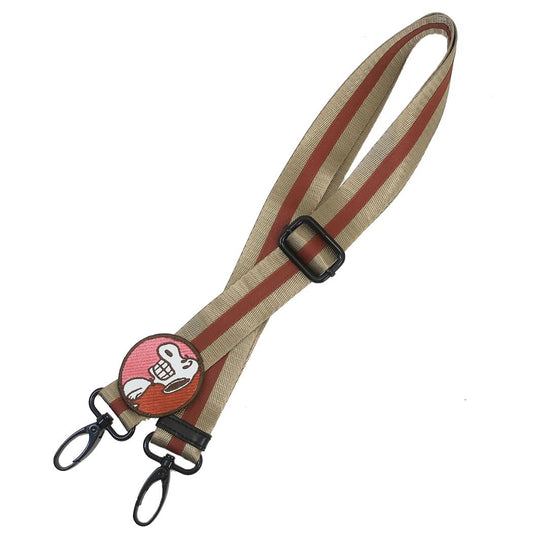 スヌーピー ショルダー紐 IP.WR.Strap.Peanuts-0G ショルダーストラップ Beige ピーナッツ ルートート かわいい 使いやすい 便利 キャラクター グッズ メール便可 シネマコレクション