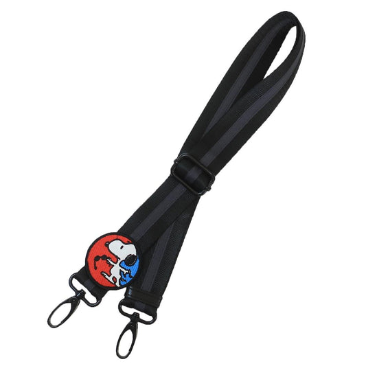 スヌーピー ショルダー紐 IP.WR.Strap.Peanuts-0G ショルダーストラップ Black ピーナッツ ルートート かわいい 使いやすい 便利 キャラクター グッズ メール便可 シネマコレクション