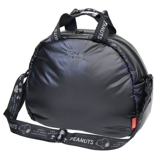 スヌーピー ショルダーバッグ IP.MedPadded.Peanuts-0S MEDIUMバッグ s-black ピーナッツ ルートート 手提げかばん 斜め掛け 肩掛けカバン 2way キャラクター グッズ シネマコレクション
