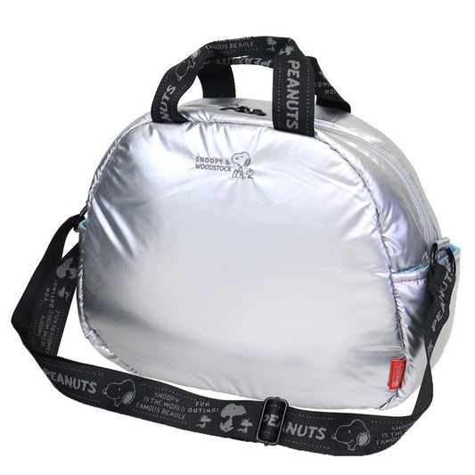 スヌーピー ショルダーバッグ IP.MedPadded.Peanuts-0S MEDIUMバッグ s-silver ピーナッツ ルートート 手提げかばん 斜め掛け 肩掛けカバン 2way キャラクター グッズ シネマコレクション