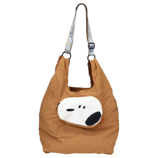 スヌーピー トートバッグ IP.RS.Peanuts-0P パッカブルショッパー型ショルダー Flying Ace ピーナッツ ルートート ルーショッパー キャラクター グッズ シネマコレクション