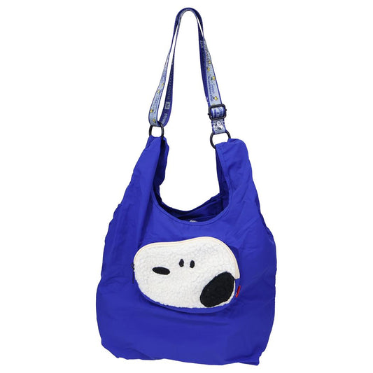 スヌーピー トートバッグ IP.RS.Peanuts-0P パッカブルショッパー型ショルダー 3D glasses ピーナッツ ルートート ルーショッパー キャラクター グッズ シネマコレクション