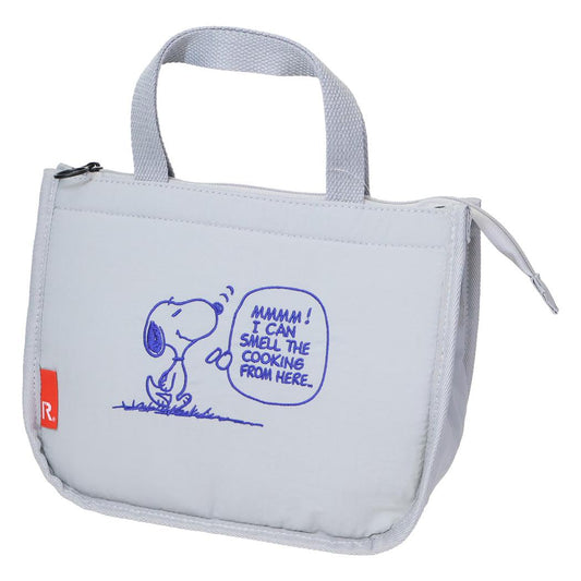 スヌーピー ランチバッグ IP.サーモK.デリPEANUTS-1B 保冷お弁当バッグ SMELL スメル ピーナッツ ルートート 洗える マチ付き 小さめ コンパクト Thermo Keeper キャラクター グッズ シネマコレクション