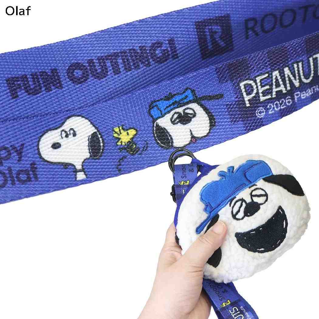 スヌーピー エコバッグ マーケットバッグ パッカブル IP.RSmid.Peanuts-1O Olaf ピーナッツ ルートート