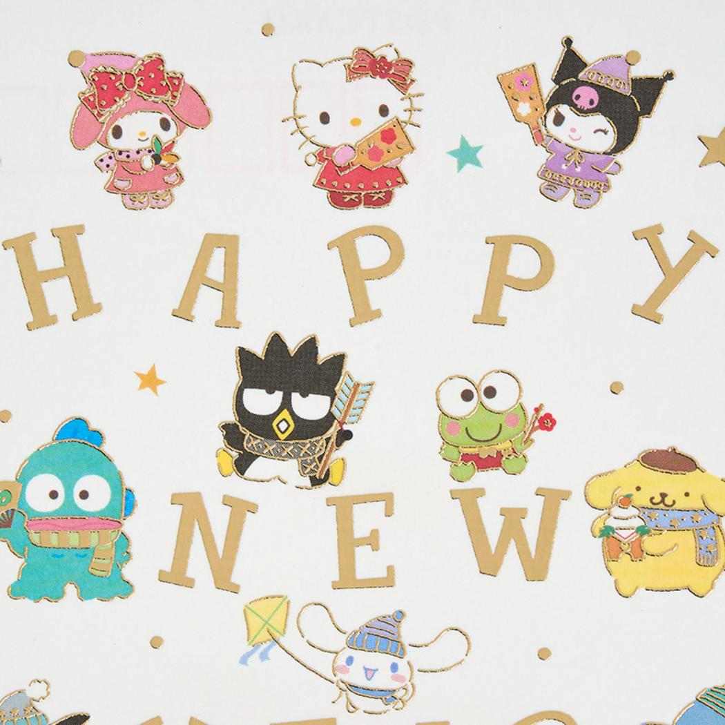 サンリオキャラクターズ 年賀カード2027 年賀 ポストカード 文字 3枚入り JNP8-7 Sanrio サンリオ