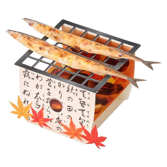 グリーティングカード アキJAU9-6 秋カード サンマ サンリオ
