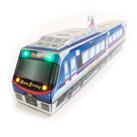 グリーティングカード メロディJPME3-9R 電車 サンリオ 誕生日祝い 男の子 グッズ メール便可 シネマコレクション