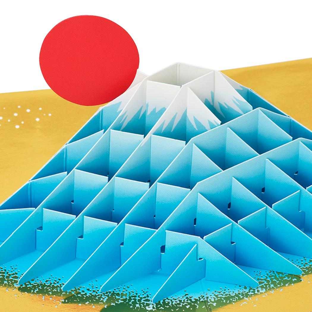 グリーティングカード 多目的 富士山 和風カード WA21-6 サンリオ