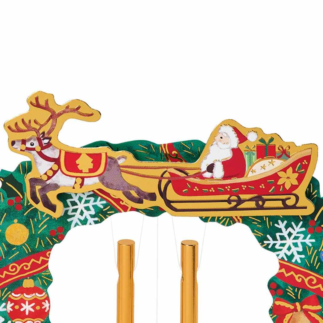 CHRISTMAS グリーティングカード クリスマス ウインドチャイム 1枚入り JX44-6 サンリオ