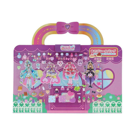 名探偵プリキュア！ ミニシールセット あそびシールバッグ サンスター文具 シール遊び 玩具 室内遊び アニメキャラクター グッズ シネマコレクション
