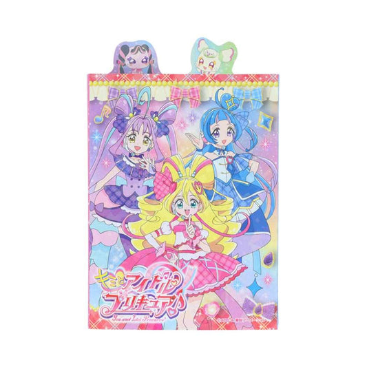 キミとアイドルプリキュア メモ帳 ひょっこりパタメモホログラム サンスター文具 新学期準備文具 幼稚園 小学生 女の子向け アニメキャラクター グッズ メール便可 シネマコレクション
