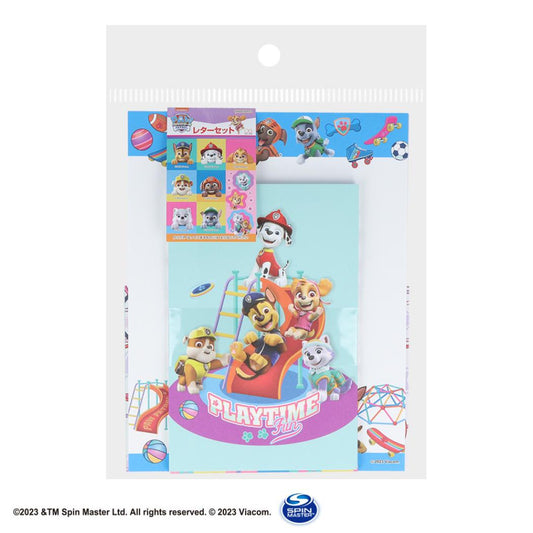 パウパトロール お手紙セット レターセット サンスター文具 メッセージ ギフト 誕生日 アニメキャラクター グッズ メール便可 シネマコレクション