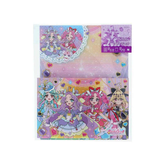 名探偵プリキュア！ レターセット 手紙セット サンスター文具 子供 女の子 アニメキャラクター グッズ メール便可 シネマコレクション