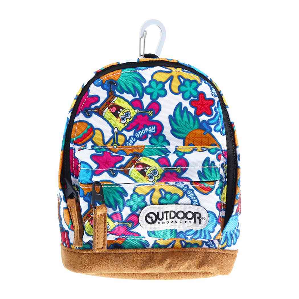 スポンジボブ ペンポーチ ペンケースBACK PACK ボトムスウェード アウトドア プロダクツ28 サンスター文具 筆箱 小物入れ キャラクター グッズ シネマコレクション