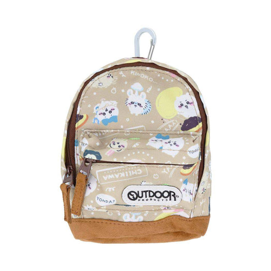 ちいかわ ペンポーチ ペンケース BACKPACK ボトムスウェード B OUTDOOR サンスター文具 アウトドア プロダクツ28 筆箱 新学期準備文具 キャラクター グッズ シネマコレクション