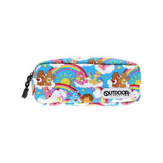 ケアベア ペンポーチ ペンケース OUTDOOR ブルー CareBears サンスター文具 筆箱 PRODUCTS 30 小物入れ キャラクター グッズ シネマコレクション
