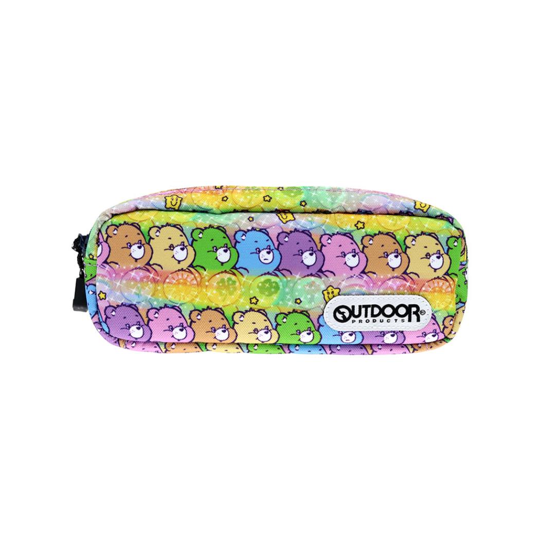 ケアベア ペンポーチ ペンケース OUTDOOR カラフル CareBears サンスター文具 筆箱 PRODUCTS 30 小物入れ キャラクター グッズ シネマコレクション