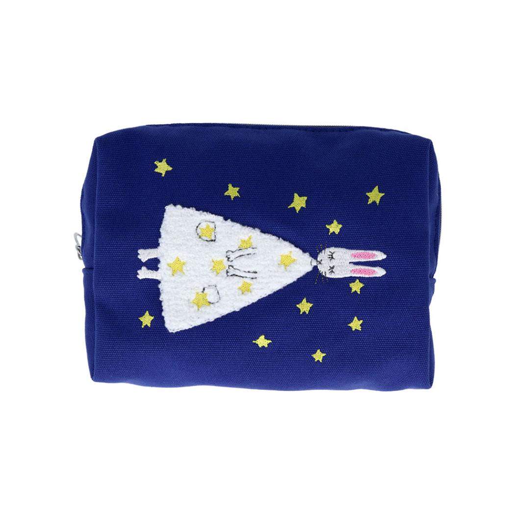 わたしのワンピース ペンポーチ サガラ刺繍ペンケース 星 サンスター文具 にしまき かやこ 筆箱 新学期準備文具 グッズ シネマコレクション