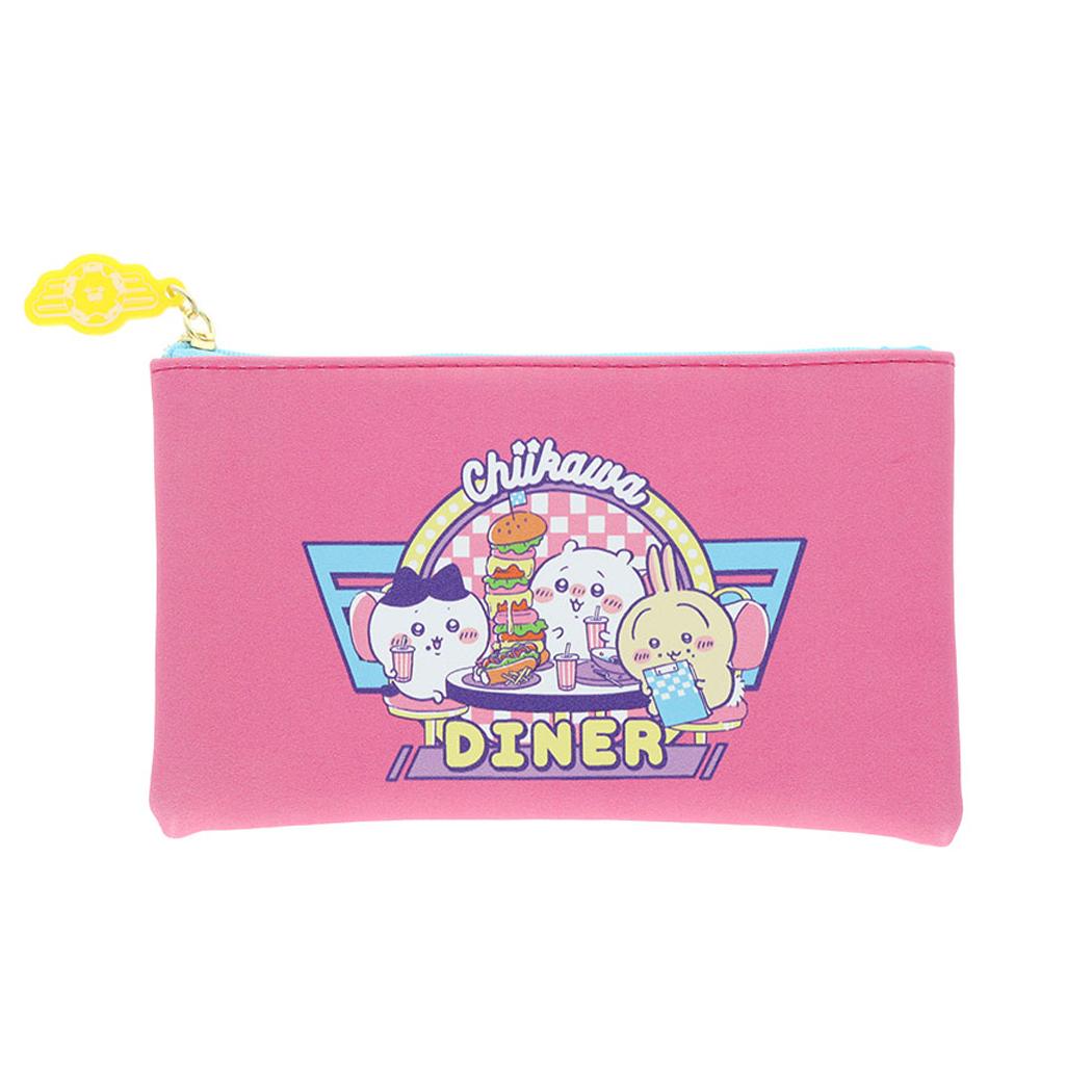 ちいかわ ペンポーチ フラットぺンケース DINER ランチ サンスター文具 新学期準備文具 キャラクター グッズ メール便可 シネマコレクション