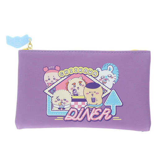 ちいかわ ペンポーチ フラットぺンケース DINER ディナー サンスター文具 新学期準備文具 キャラクター グッズ メール便可 シネマコレクション
