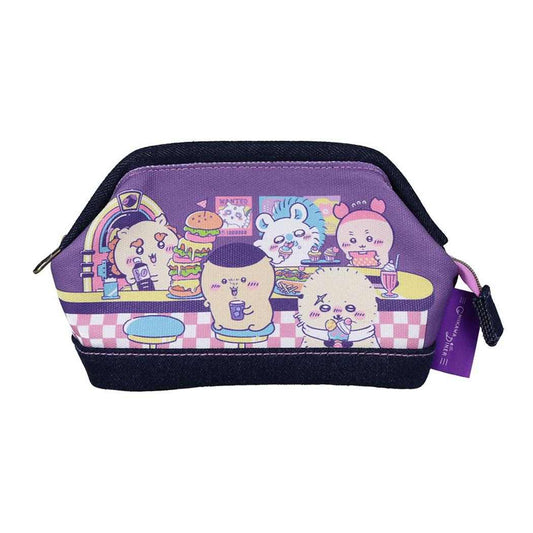 ちいかわ ペンポーチ デニムぺンケース ワイヤー入り DINER ディナー サンスター文具 新学期準備文具 キャラクター グッズ シネマコレクション