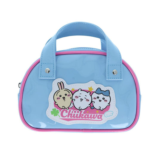 ちいかわ ペンケース エナメルバッグ風ペンポーチ みんな サンスター文具 筆箱 新学期準備文具 キャラクター グッズ シネマコレクション