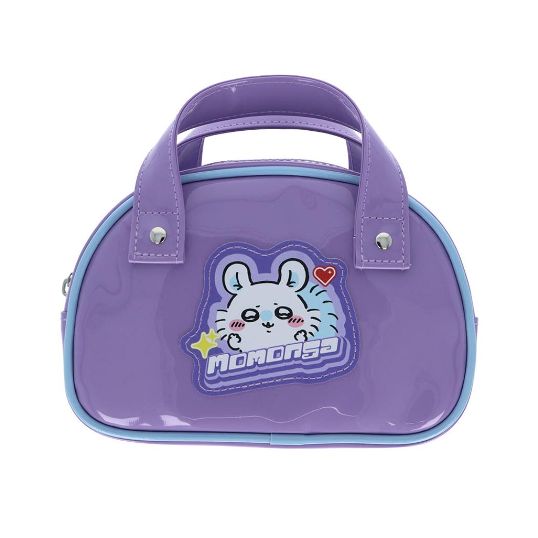 ちいかわ ペンケース エナメルバッグ風ペンポーチ モモンガ サンスター文具 筆箱 新学期準備文具 キャラクター グッズ シネマコレクション