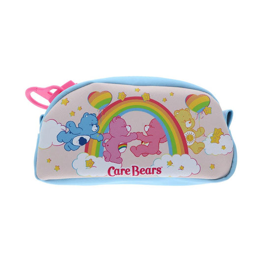 ケアベア ペンポーチ デッカジップペンケース CareBears サンスター文具 新学期準備文具 キャラクター グッズ シネマコレクション