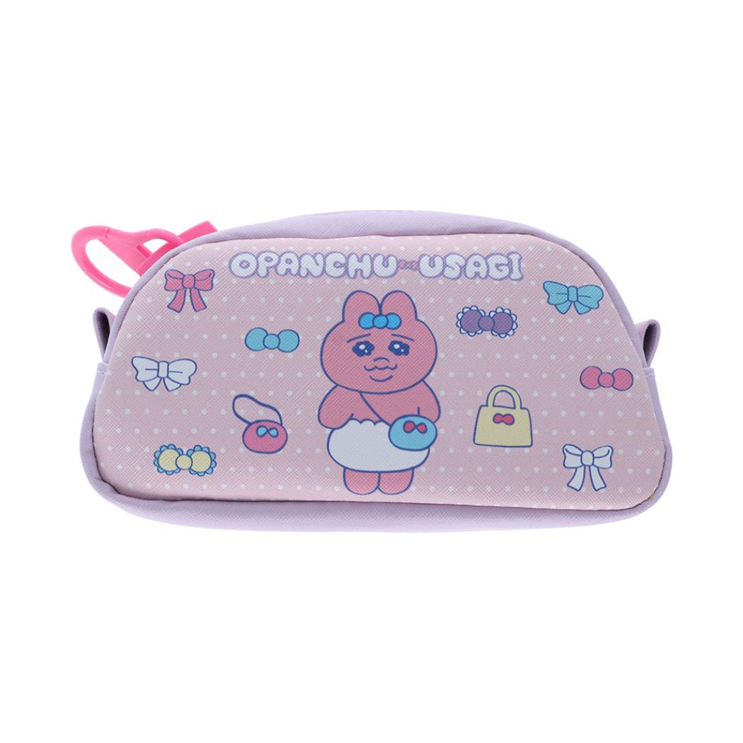 おぱんちゅうさぎ ペンポーチ デッカジップペンケース サンスター文具 新学期準備文具 キャラクター グッズ シネマコレクション