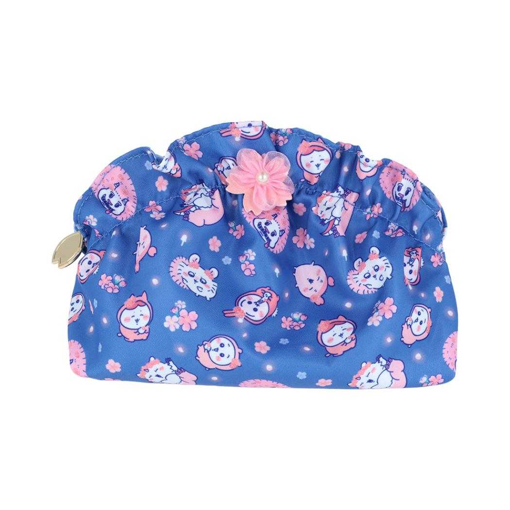ちいかわ ペンポーチ フリルペンケース Sakura Pink ヨザクラ サンスター文具 新学期準備文具 キャラクター グッズ シネマコレクション