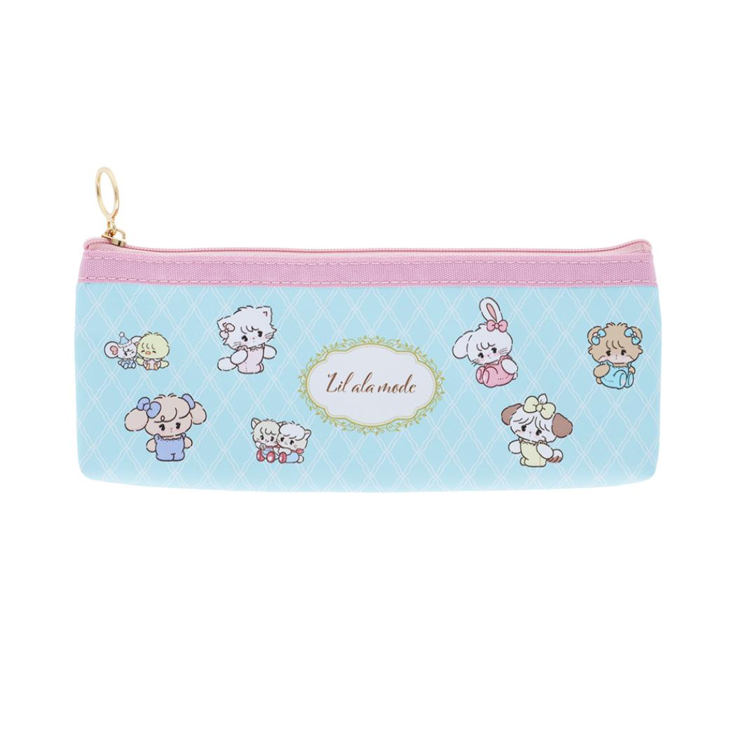 Lil ala mode ペンポーチ ペンケース ミント リルアラモード サンスター文具 筆箱 スリム 新学期準備文具 キャラクター グッズ メール便可 シネマコレクション
