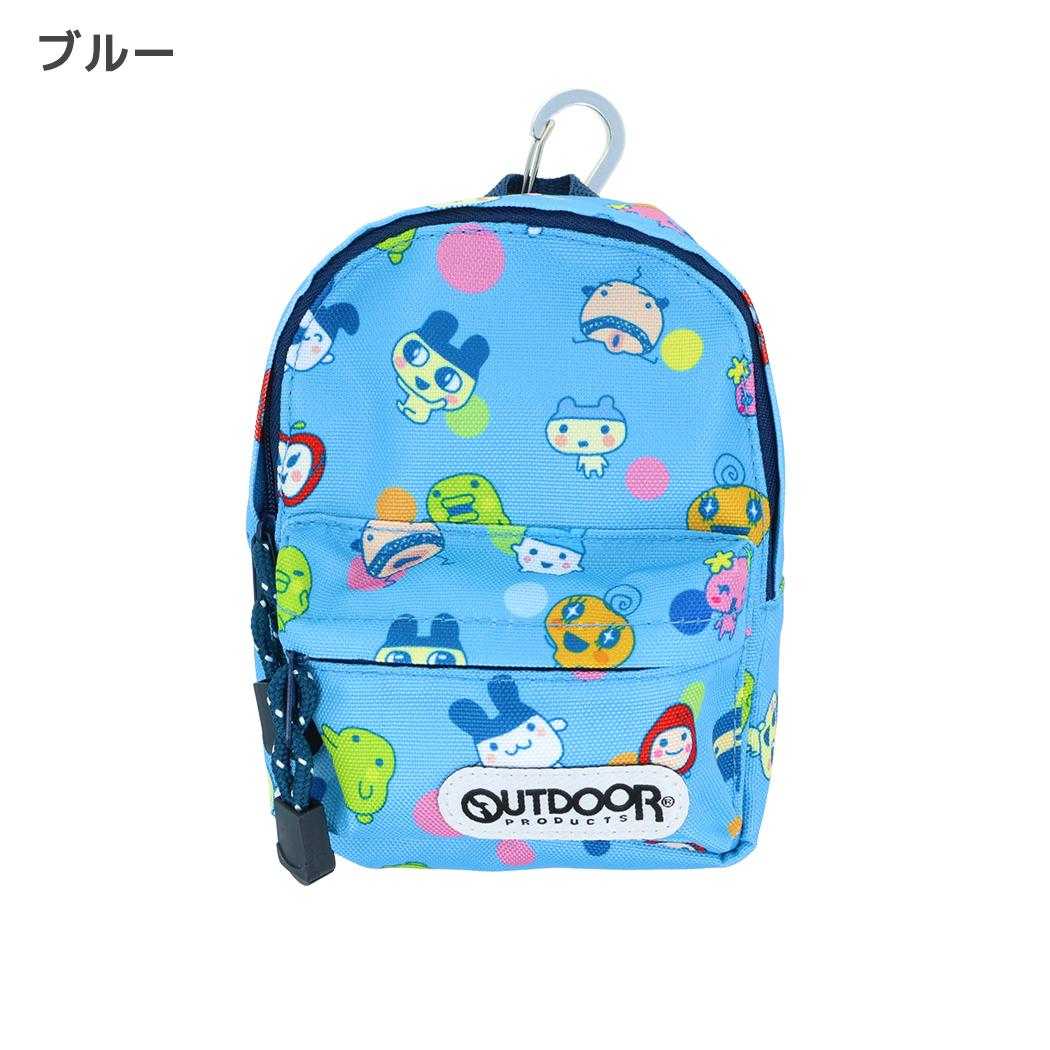たまごっち ペンポーチ ペンケース BACKPACK OUTDOOR ブルー サンスター文具