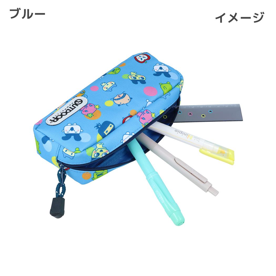 たまごっち ペンポーチ ペンケース OUTDOOR ブルー サンスター文具