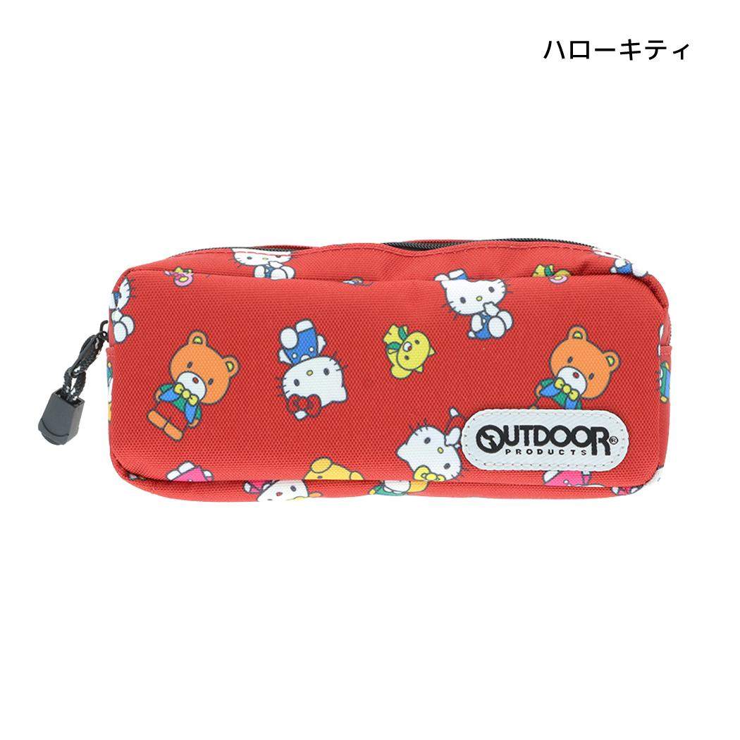 ハローキティ ペンポーチ ペンケース OUTDOOR ハローキティ サンリオ サンスター文具