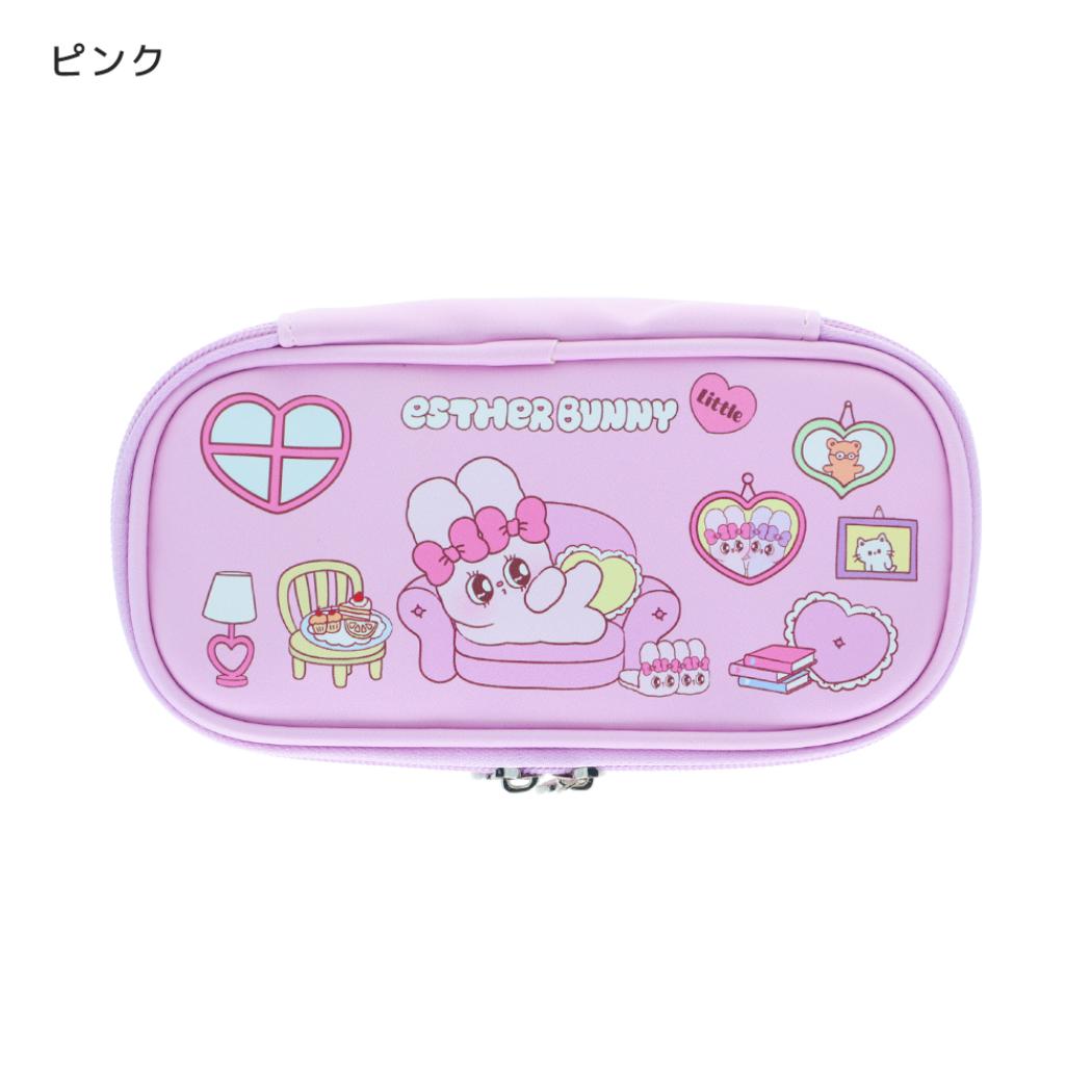 エスターバニーリトル ペンケース ペンポーチ ピンク Esther Bunny サンスター文具