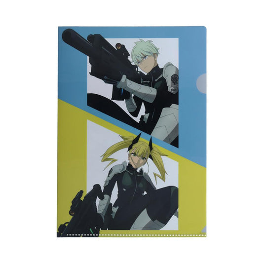怪獣8号 A4クリアファイル クリアファイル 市川 レノ＆四ノ宮 キコル 少年ジャンプ サンスター文具 新学期準備文具 アニメキャラクター グッズ メール便可 シネマコレクション