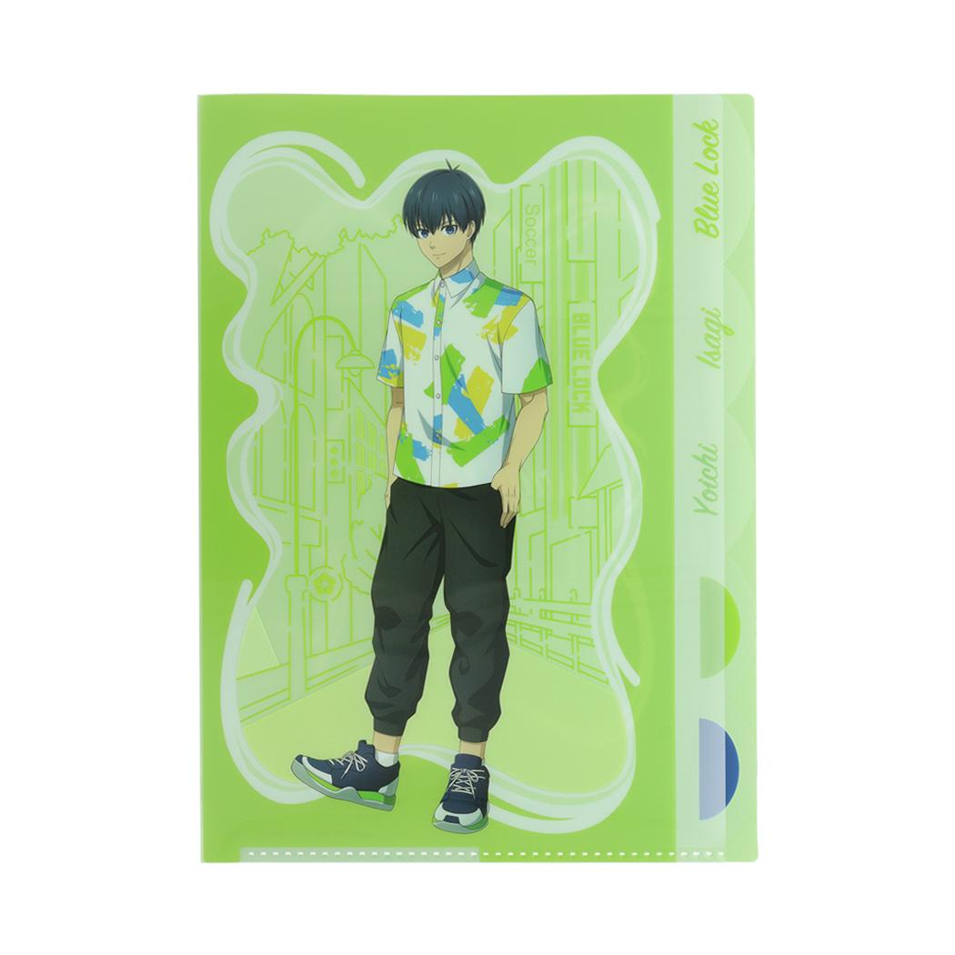 ブルーロック ポケットファイル ダイカットクリアファイル5P 潔 世一 少年マガジン サンスター文具 新学期準備文具 アニメキャラクター グッズ メール便可 シネマコレクション