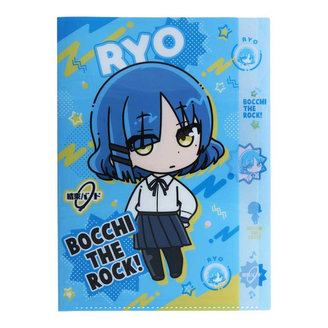 ぼっち ざ ろっく！ ポケットファイル ダイカットクリアファイル5P 5インデックス A4 山田リョウ サンスター文具 新学期準備文具 アニメキャラクター グッズ メール便可 シネマコレクション