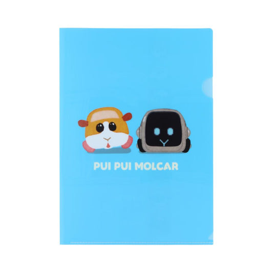 PUIPUIモルカー クリアフォルダー A4シングルクリアファイル B 新入学 サンスター文具 新学期準備文具 かわいい キャラクター グッズ メール便可 シネマコレクション