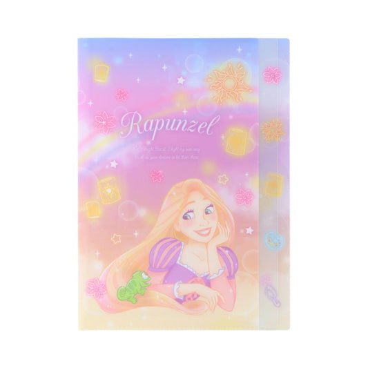 塔の上のラプンツェル ポケットファイル ダイカットクリアファイル5P ゆめかわ ディズニープリンセス サンスター文具 新学期準備文具 キャラクター グッズ メール便可 シネマコレクション