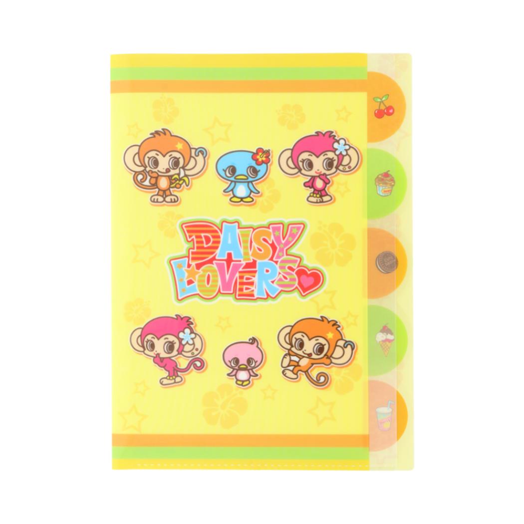 デイジーラヴァーズ ポケットファイル Ｄクリアファイル5P ナルミヤキャラクターズ サンスター文具 新入学準備文具 キャラクター グッズ メール便可 シネマコレクション