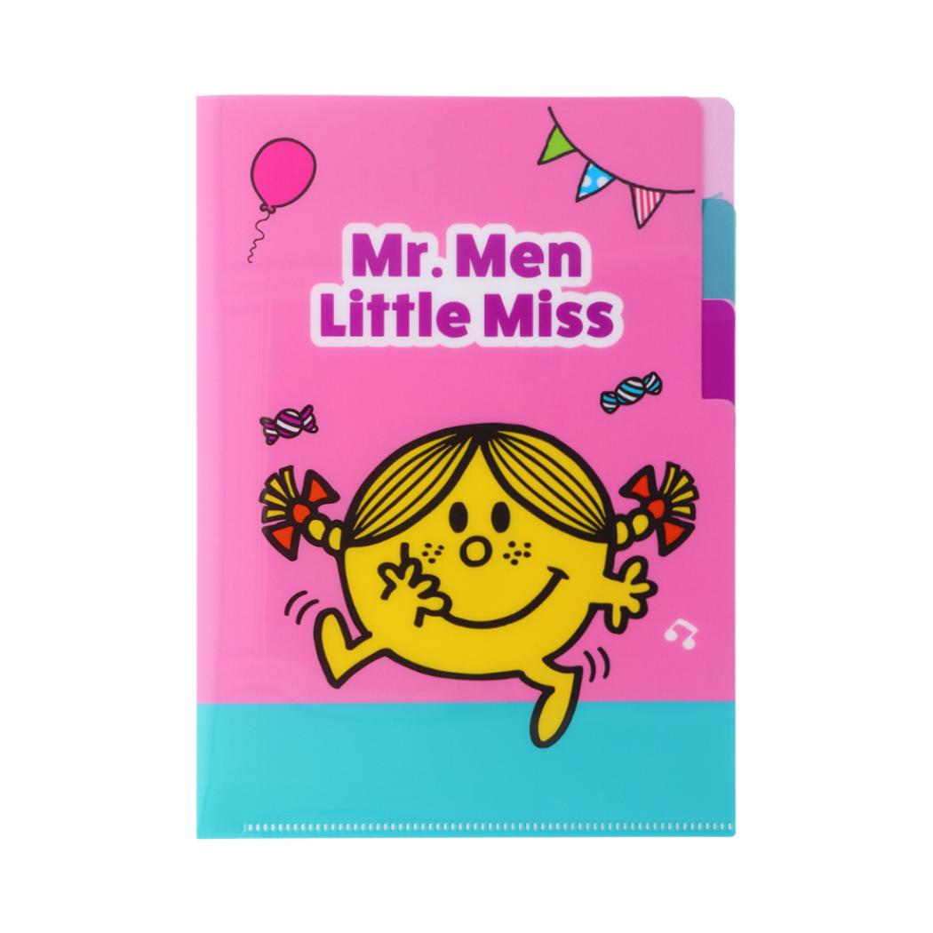 ミスターメン＆リトルミス ポケットファイル クリアファイルA5 3P M＆L リトルミス サンシャイン サンスター文具 新学期準備文具 キャラクター グッズ メール便可 シネマコレクション